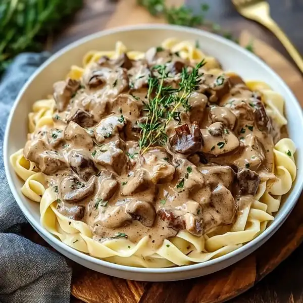 Beef Stroganoff